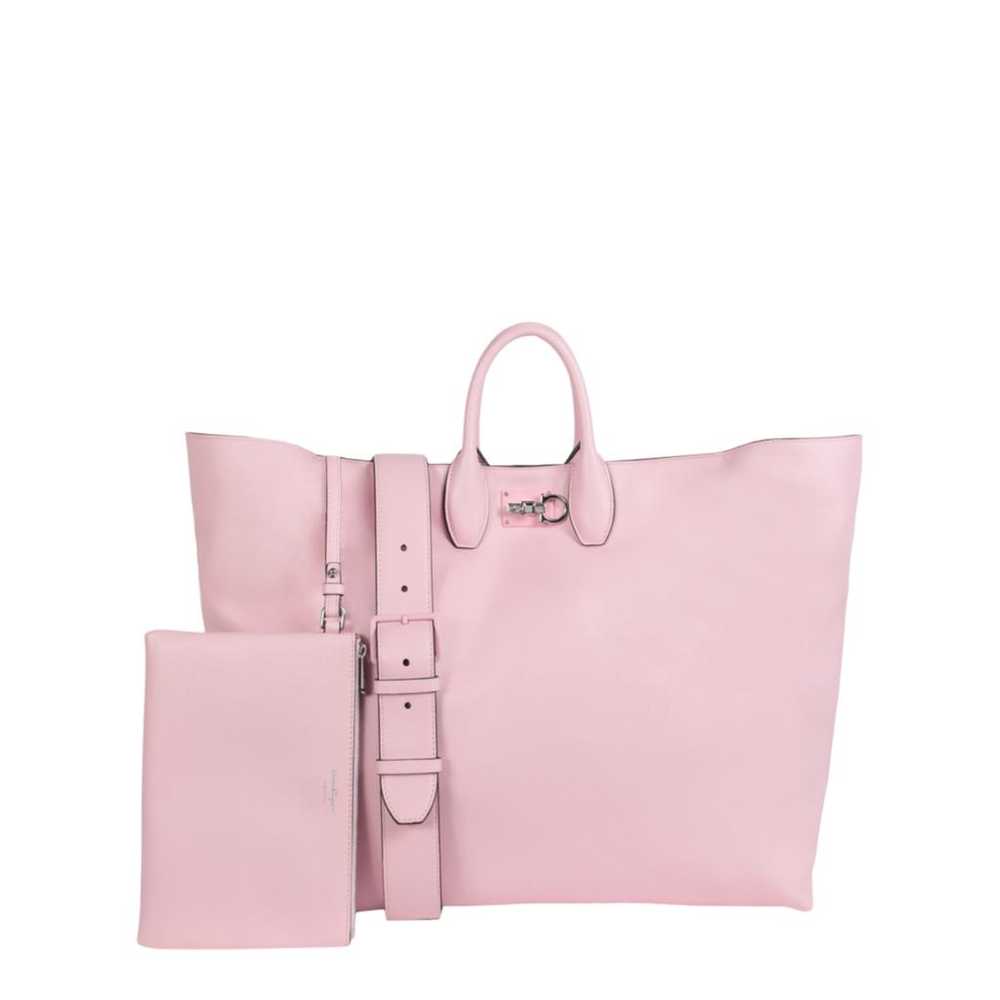 Salvatore Ferragamo Leather tote - image 1