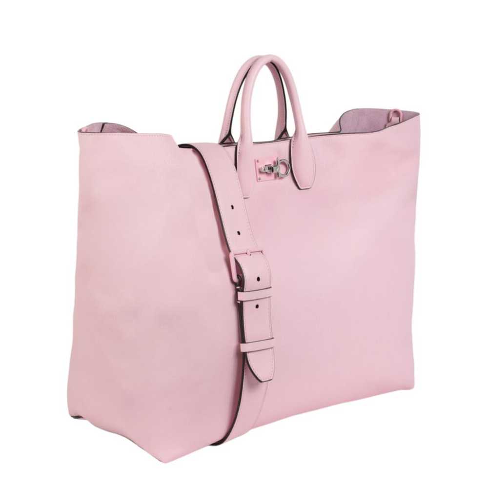 Salvatore Ferragamo Leather tote - image 2