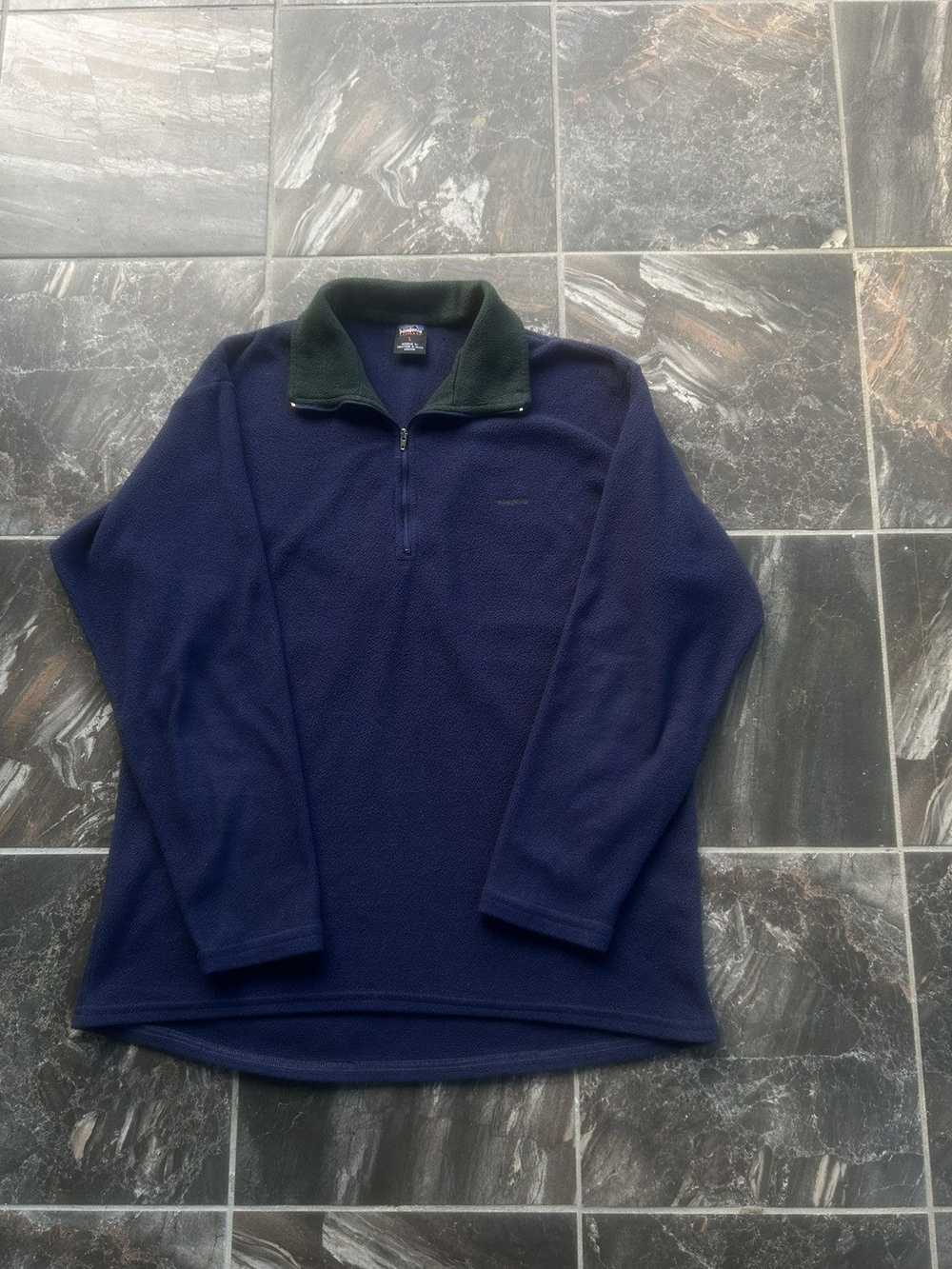 Patagonia × Vintage Vintage Patagonia Navy Blue 1… - image 1