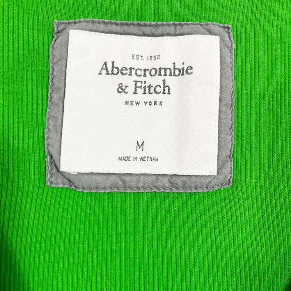 Vintage Abercrombie & Fitch Green Ribbed Racerbac… - image 4