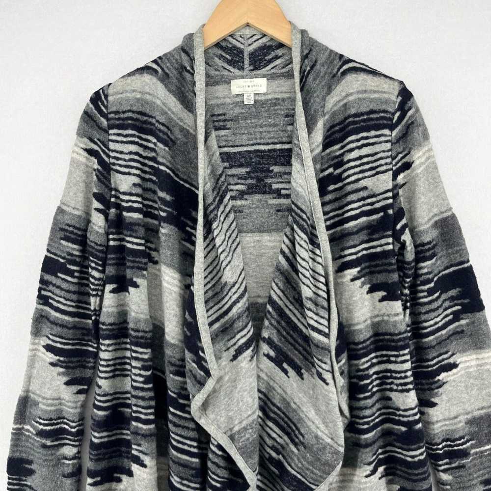 Lucky Brand Southwestern Chic Draped Open Front L… - image 2