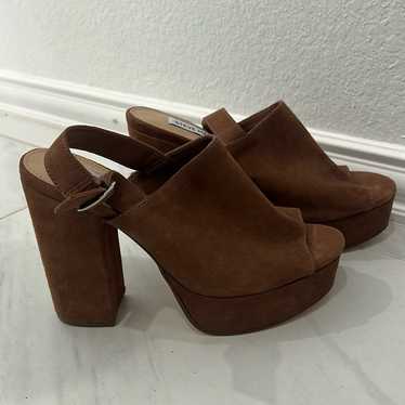 Steve Madden Brown Suede Shoes