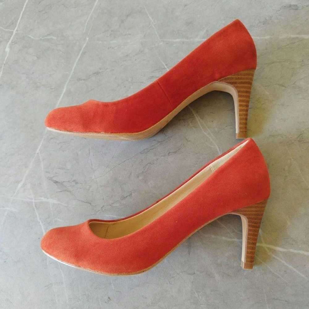 Nano Universe Suede Pumps Orange 23cm - image 5