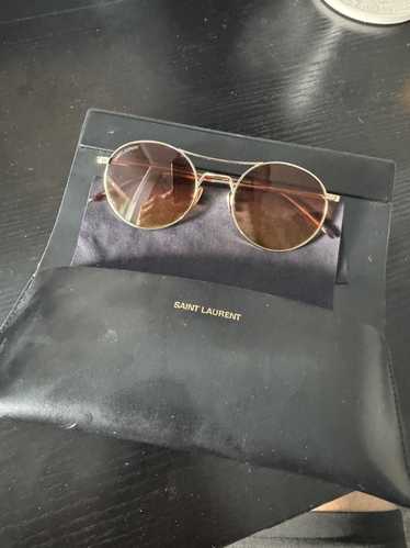 Saint Laurent Paris Saint Laurent round glasses