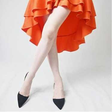 FSJ Women Fashion Low Kitten Heels Pumps Pointed … - image 1