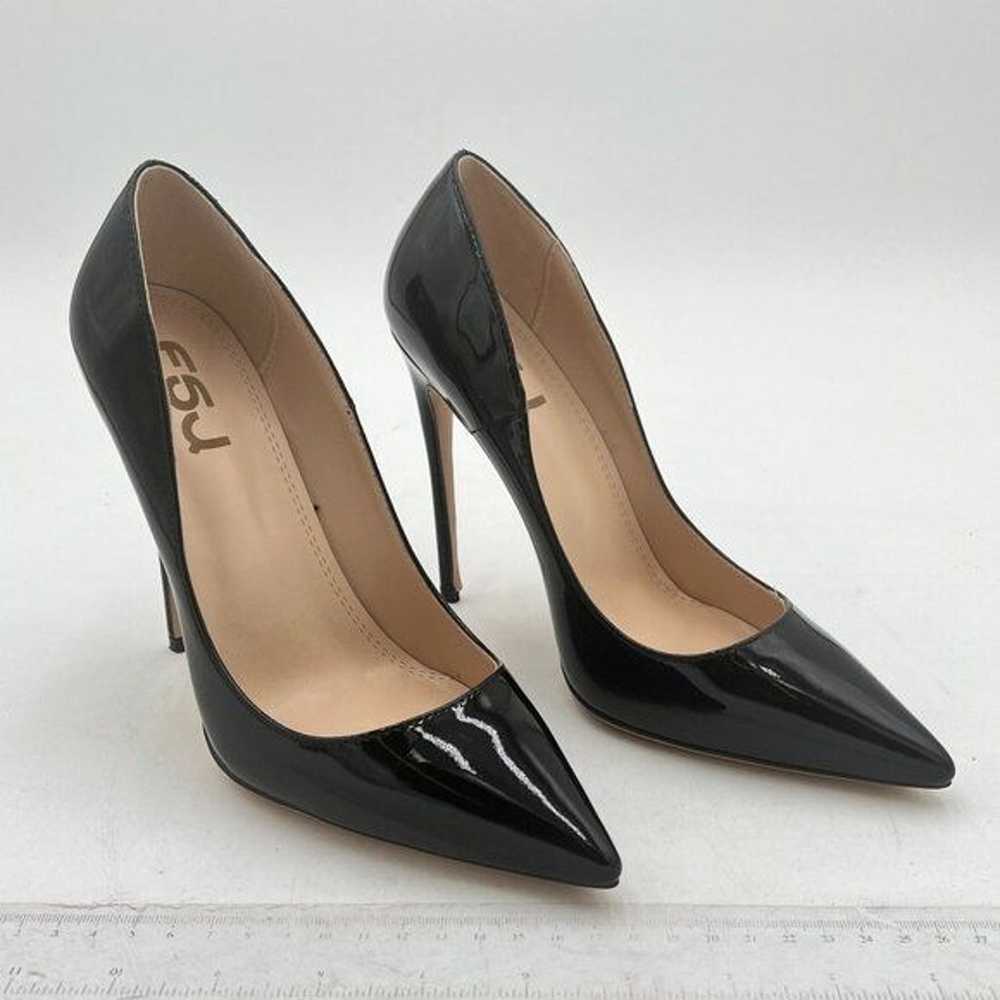 FSJ Women Formal Pointed Toe Pumps High Heel Sexy… - image 2