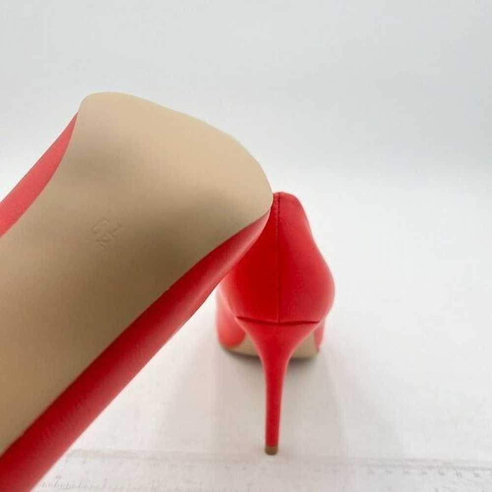 FSJ Red Pointed Toe Pumps High Heels Slip On Part… - image 5