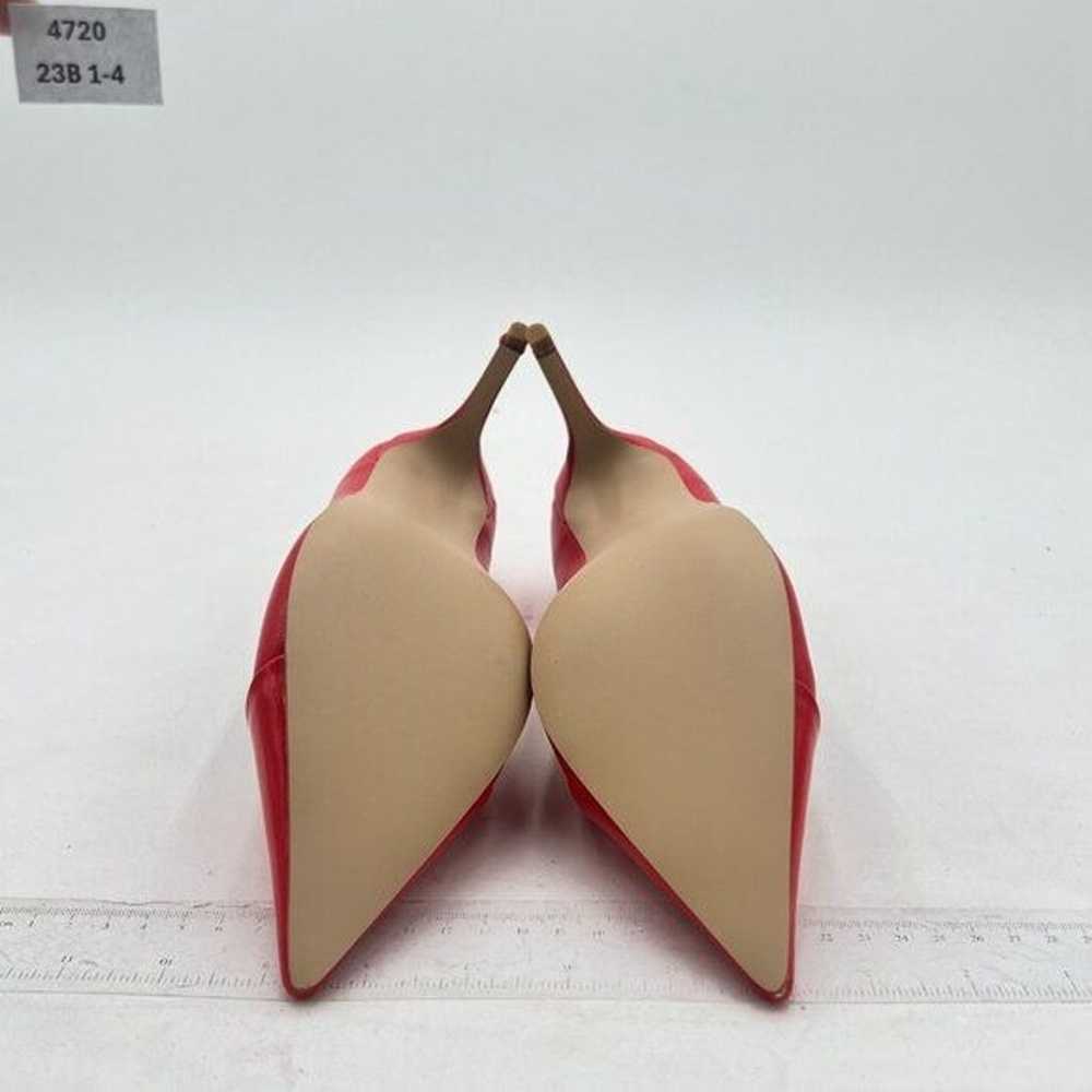 FSJ Red Pointed Toe Pumps High Heels Slip On Part… - image 6