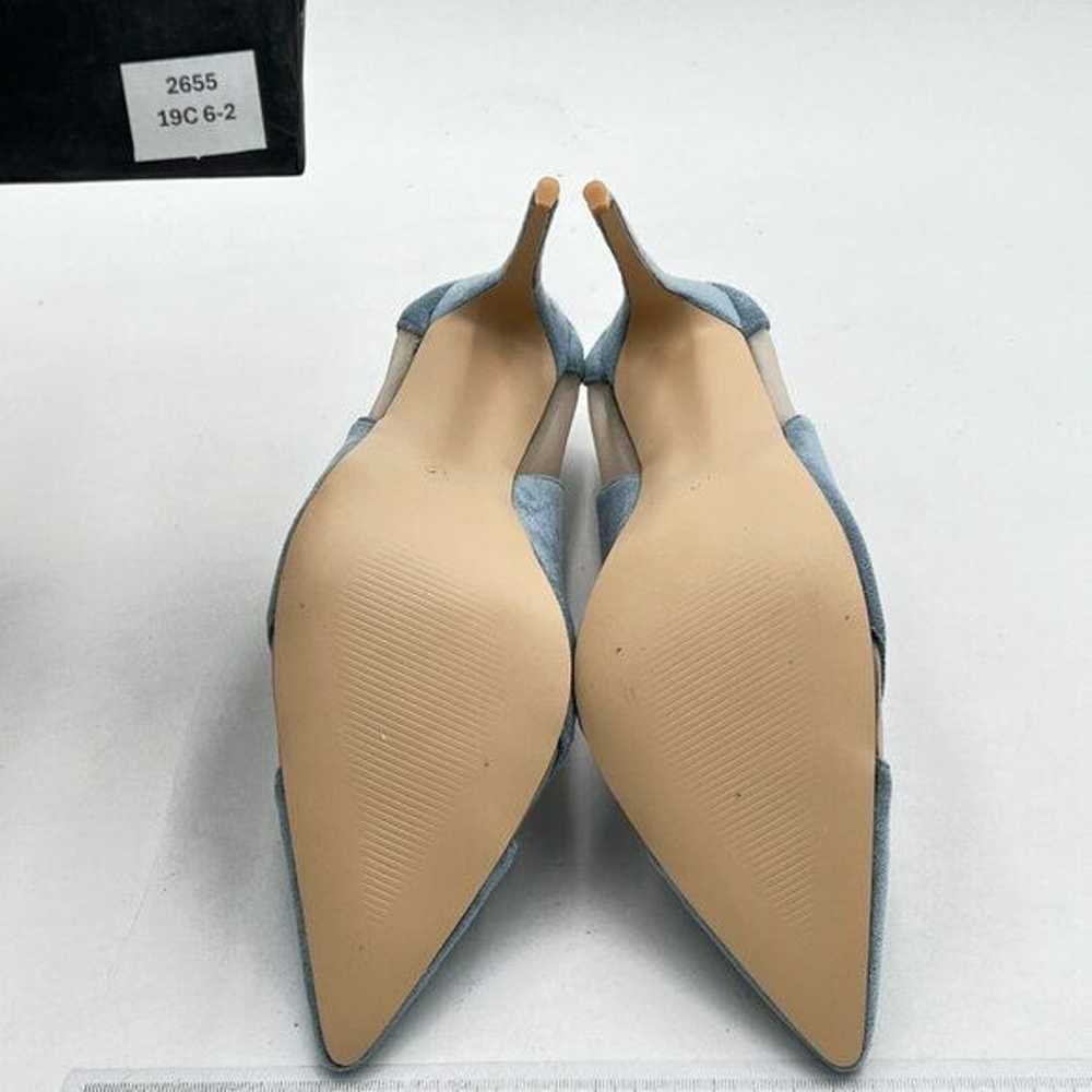 FSJ Women Elegant Mesh High Heel Pump Pointed Toe… - image 6