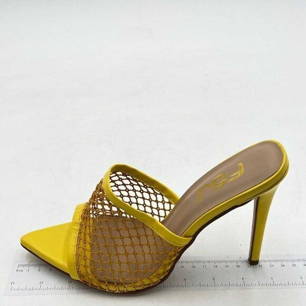 FSJ Women Fashion High Heels Mules Sexy Slide Bra… - image 3