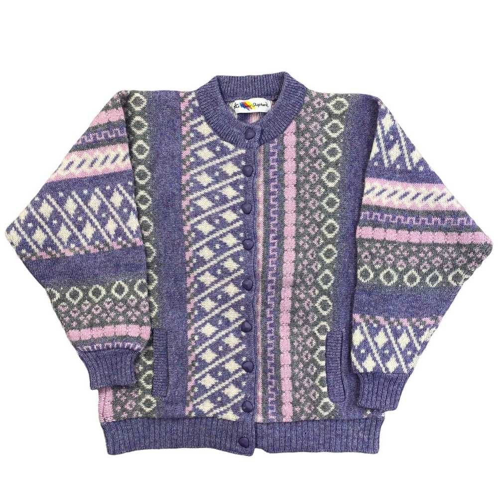 The Clever Shepherd Multicoloured Knit Cardigan A… - image 1