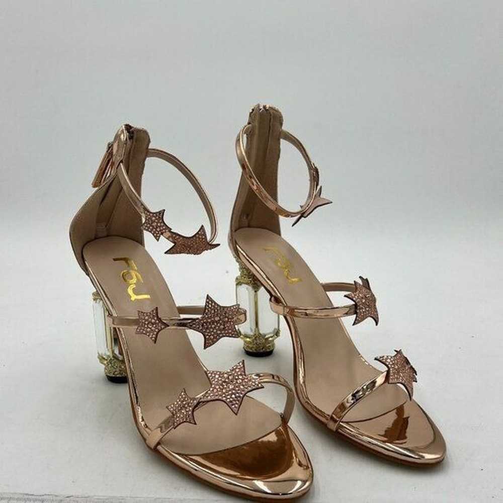 FSJ Women Chic Strappy Open Toe Sandals Ankle Wra… - image 1