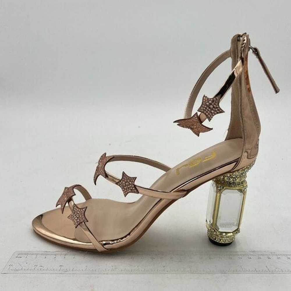 FSJ Women Chic Strappy Open Toe Sandals Ankle Wra… - image 2