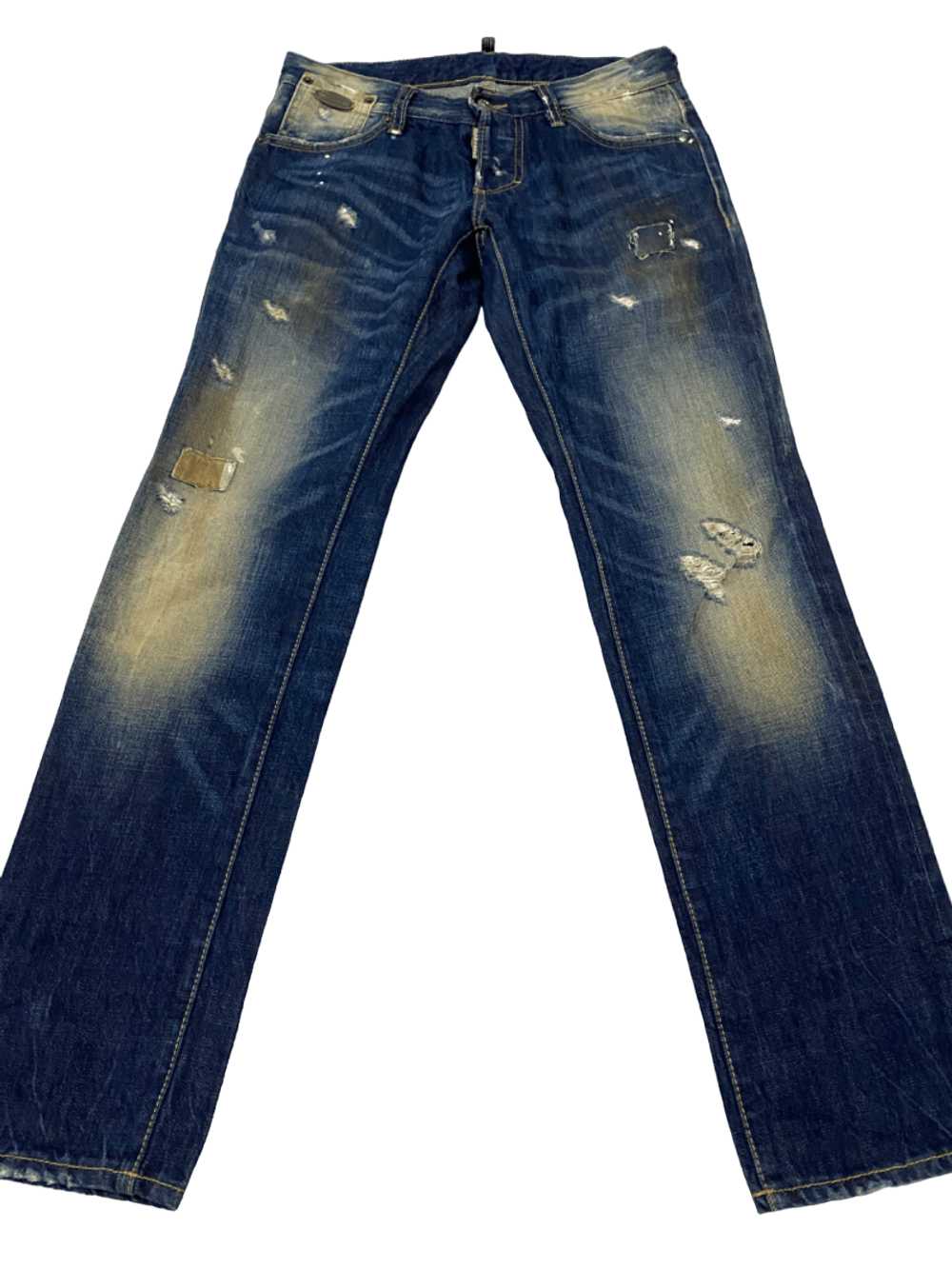 Dsquared2 Dsquared Patch Work Distressed Jeans De… - image 2