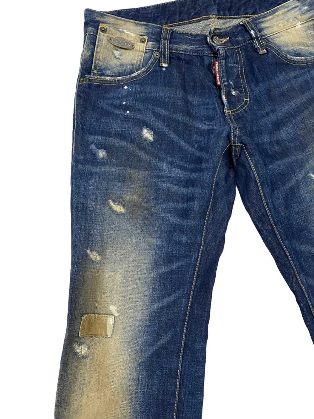 Dsquared2 Dsquared Patch Work Distressed Jeans De… - image 3