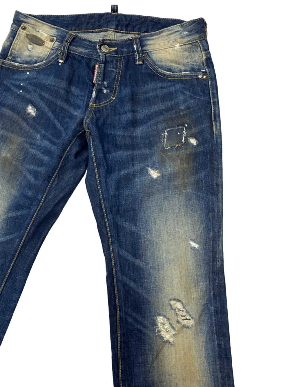 Dsquared2 Dsquared Patch Work Distressed Jeans De… - image 4