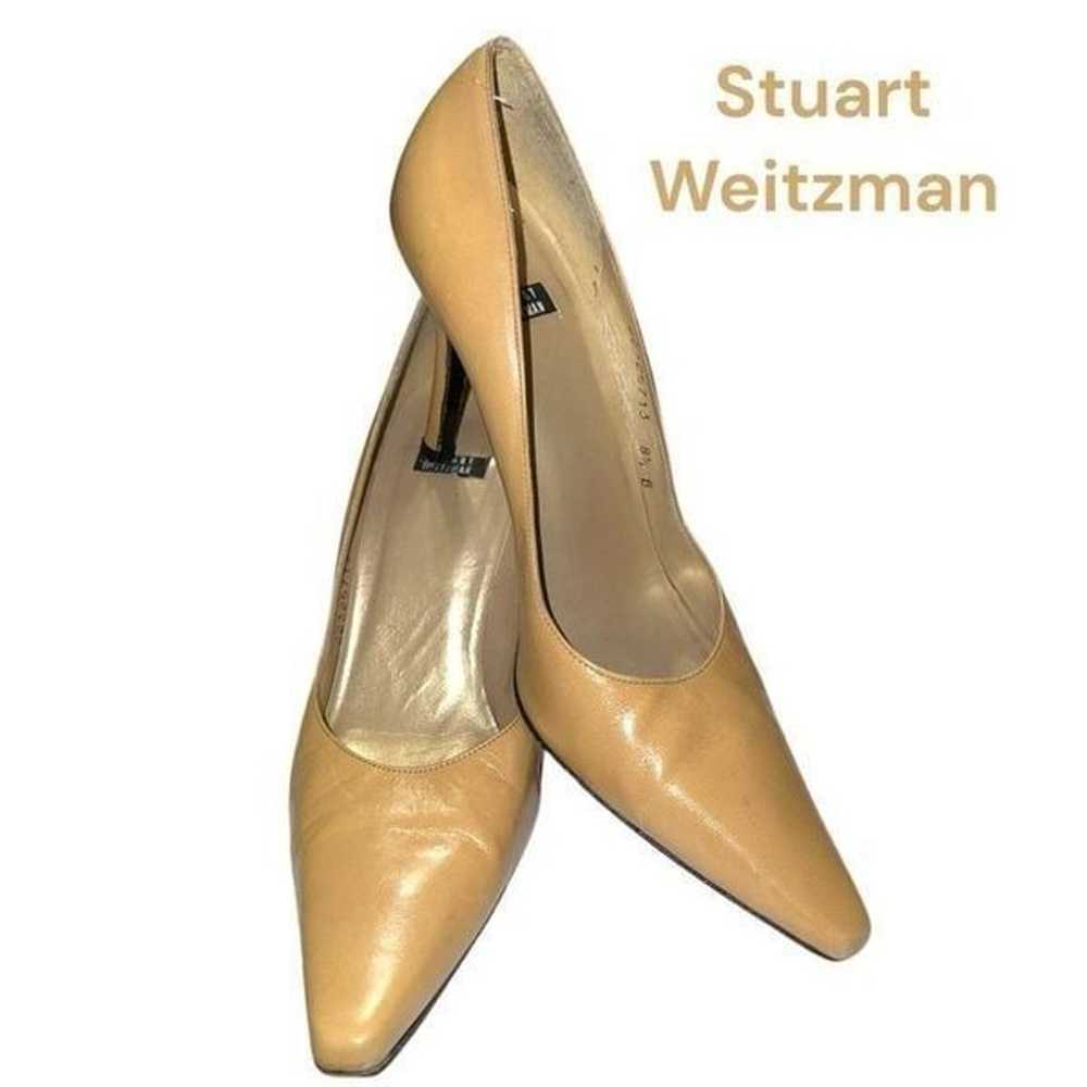 Stuart Weitzman cute classic tan heels! - image 1