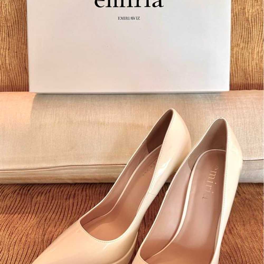 Emiria Enamel Pumps White - image 2