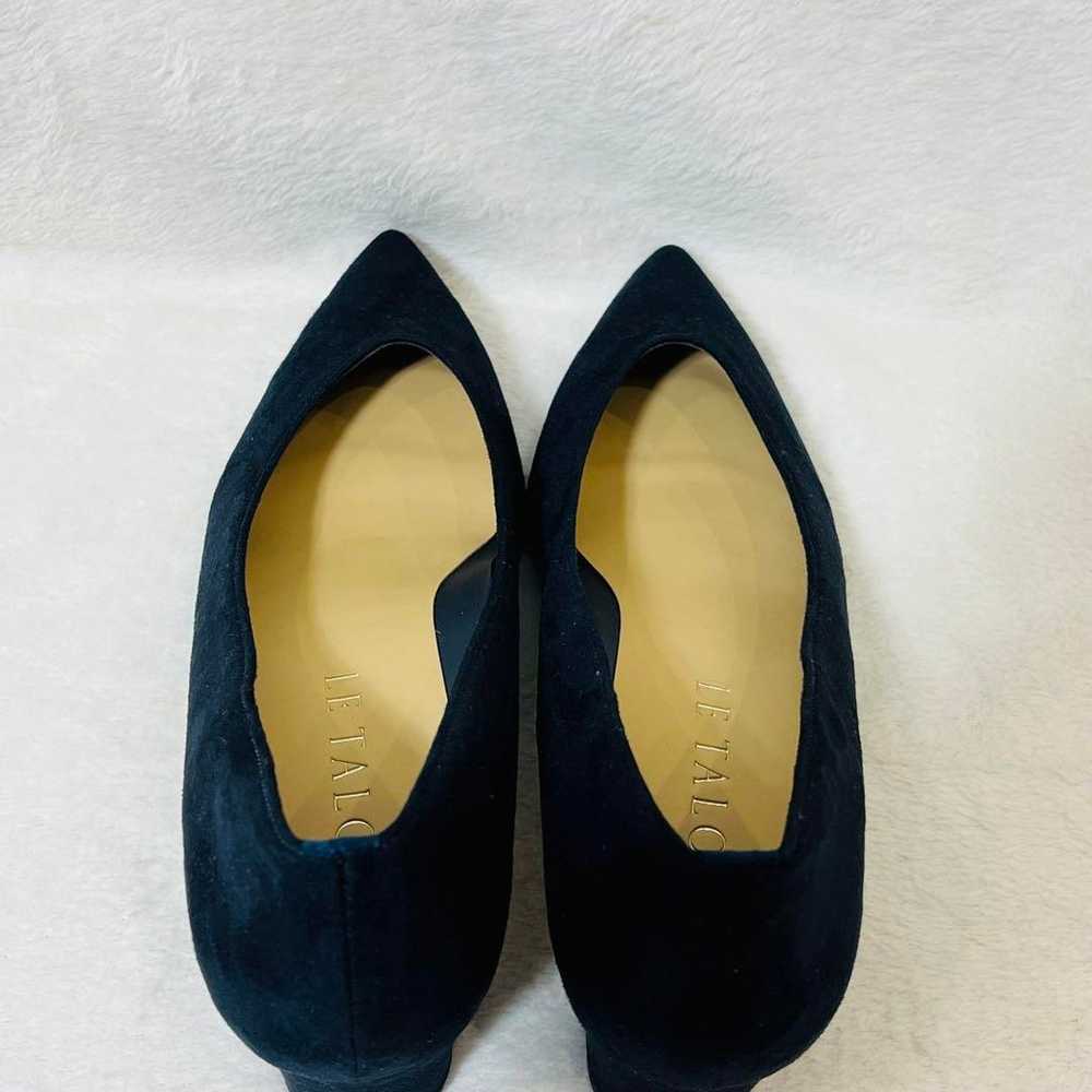 Excellent condition LE TALON pumps suede black 25 - image 6