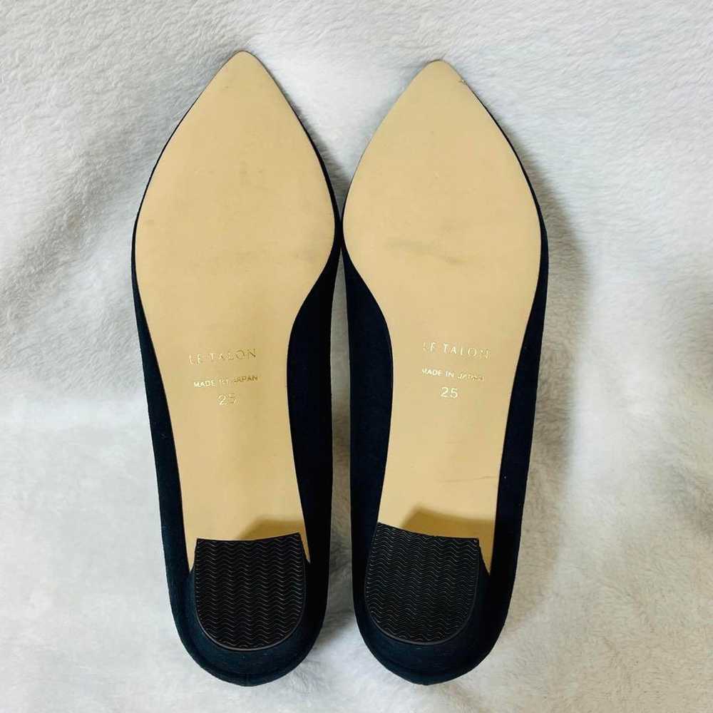 Excellent condition LE TALON pumps suede black 25 - image 7