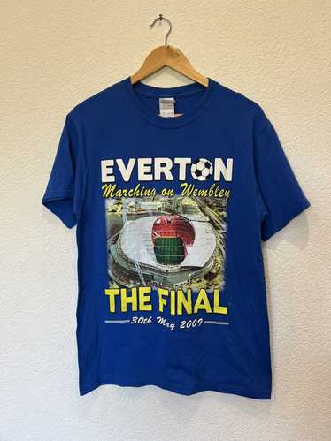 Humor × Vintage Vintage Everton Humor T Shirt Fina