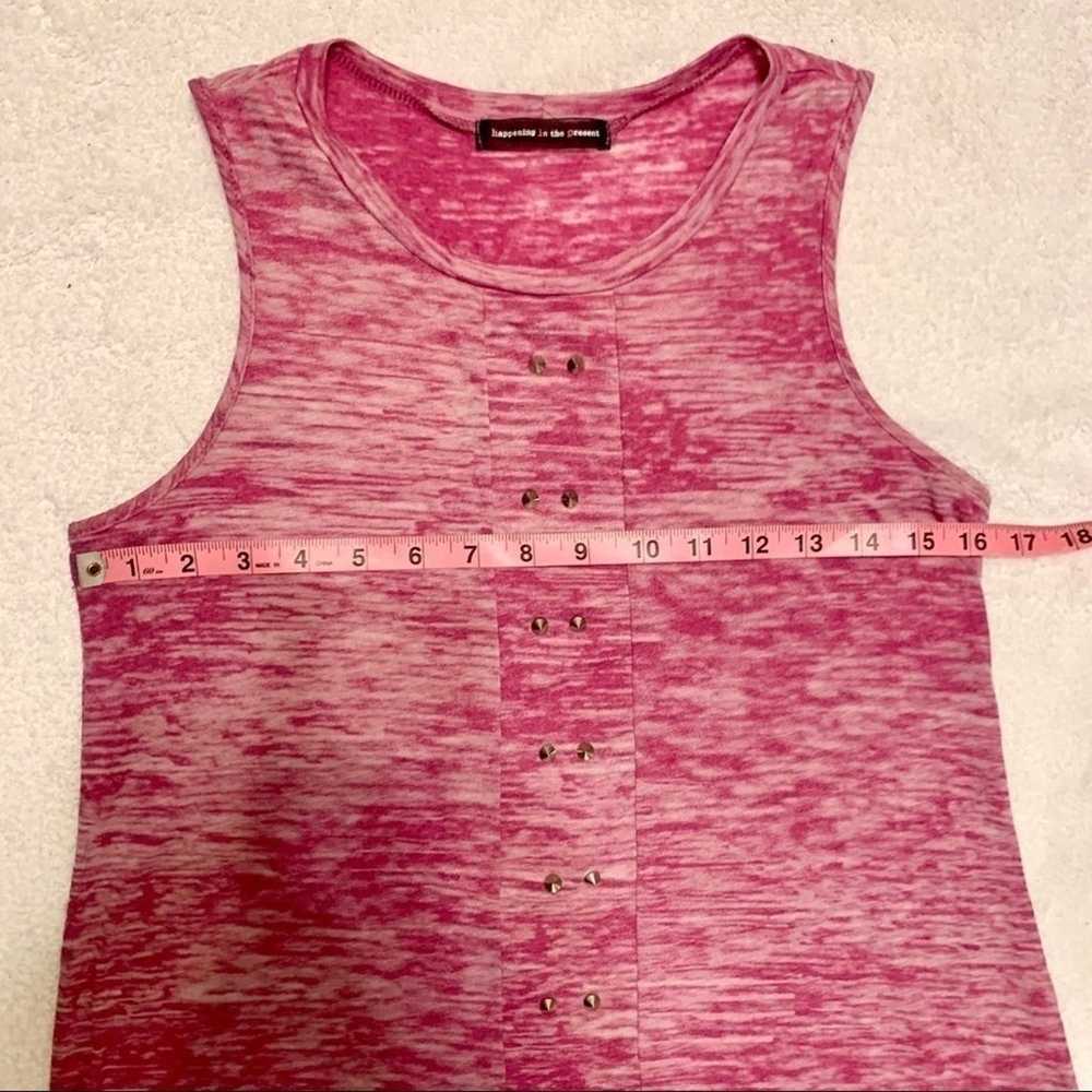 Happening In The Present Pink Heather Sleeveless … - image 6