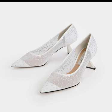 Breeze Mesh Embellished Pumps - image 1