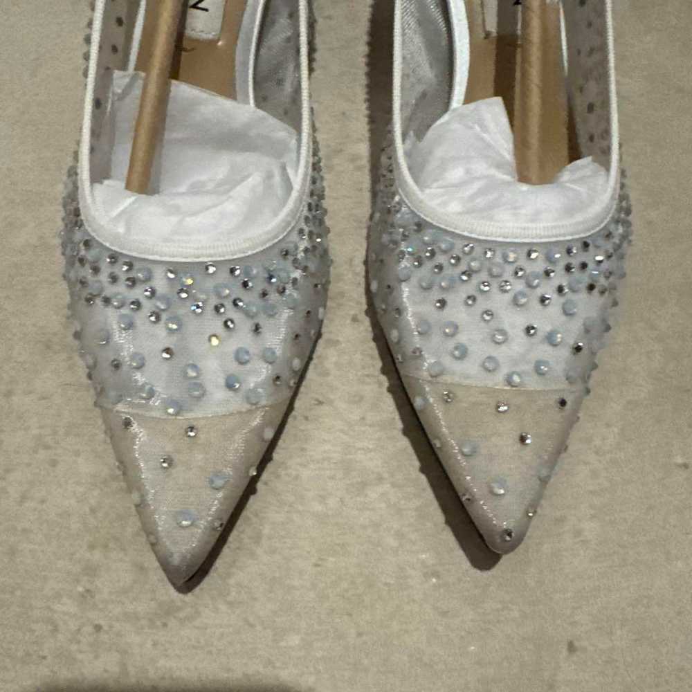 Breeze Mesh Embellished Pumps - image 5