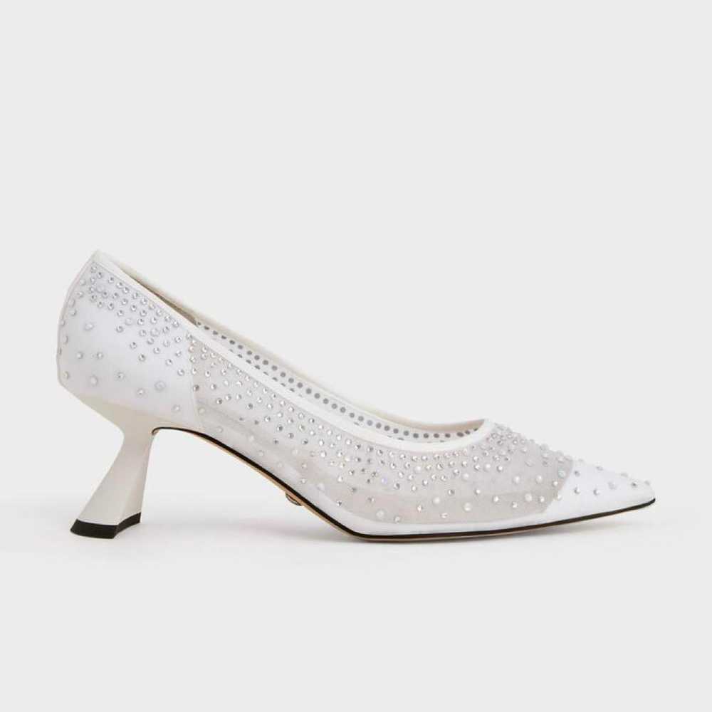 Breeze Mesh Embellished Pumps - image 8