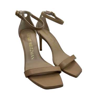 STUART WEITZMAN Nunakedcurve 85 Sandal In Adobe S… - image 1