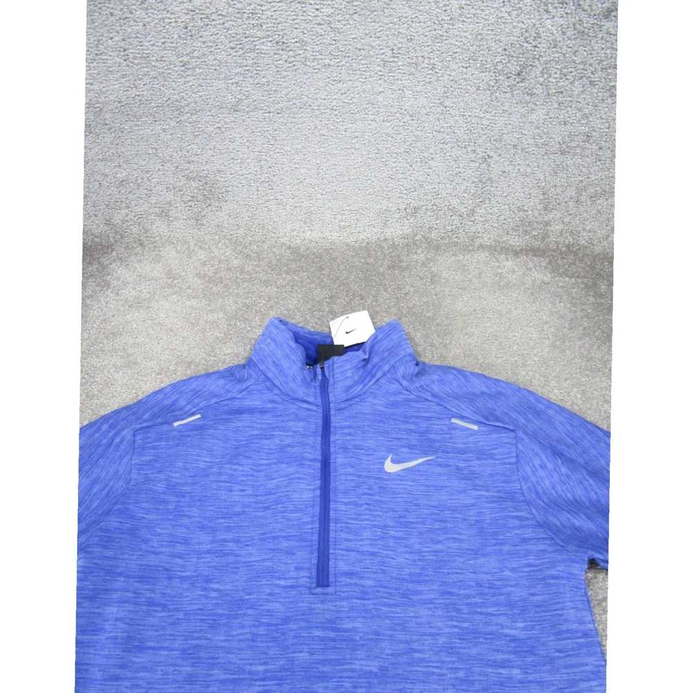 Nike Authentic Mens Purple Quarter Zip Medium Fit… - image 2