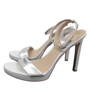 Sam Edelman Women Size 10 Silver Open Toe Jade He… - image 1