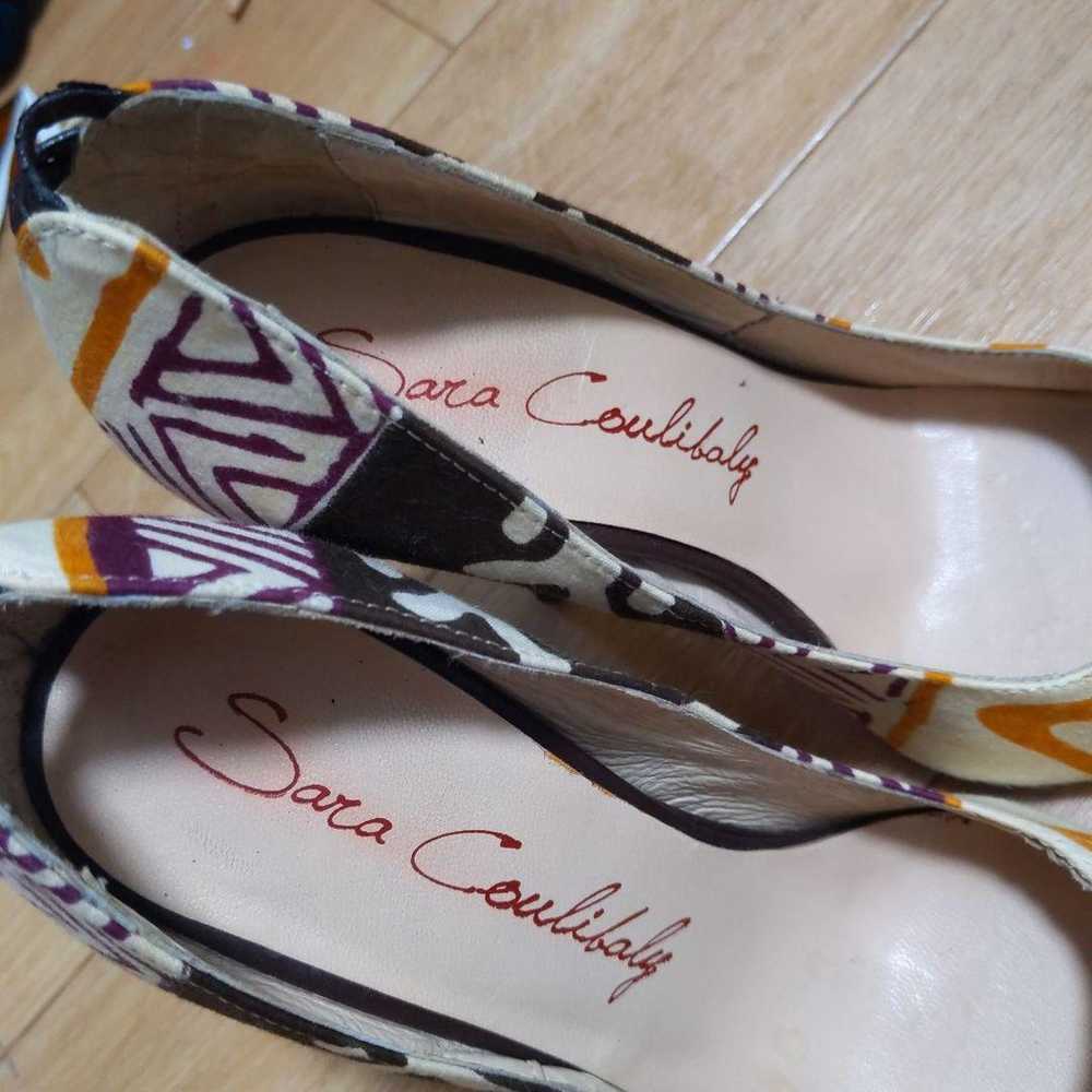 African Print High Heels - image 4