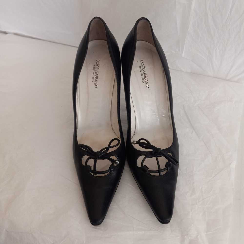 Dolce and Gabbana iconic black heels size 37 - image 1