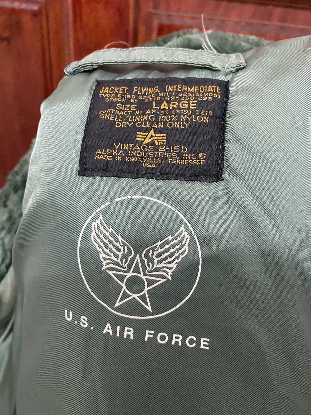 Alpha Industries × Us Air Force × Vintage Vintage… - image 12