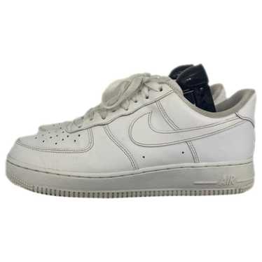 Nike Air Force 1 leather trainers - image 1