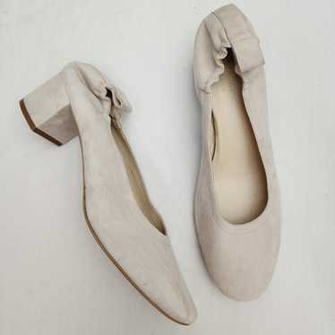 NEW Everlane Cream Natural Suede The Day Block Hee