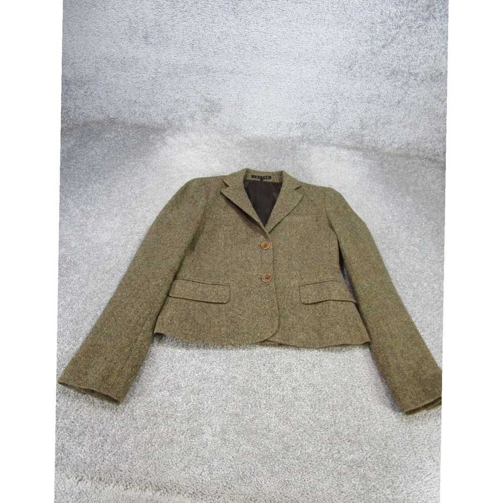 Theory Brown Wool Blend Fashion Jacket for Women … - image 1