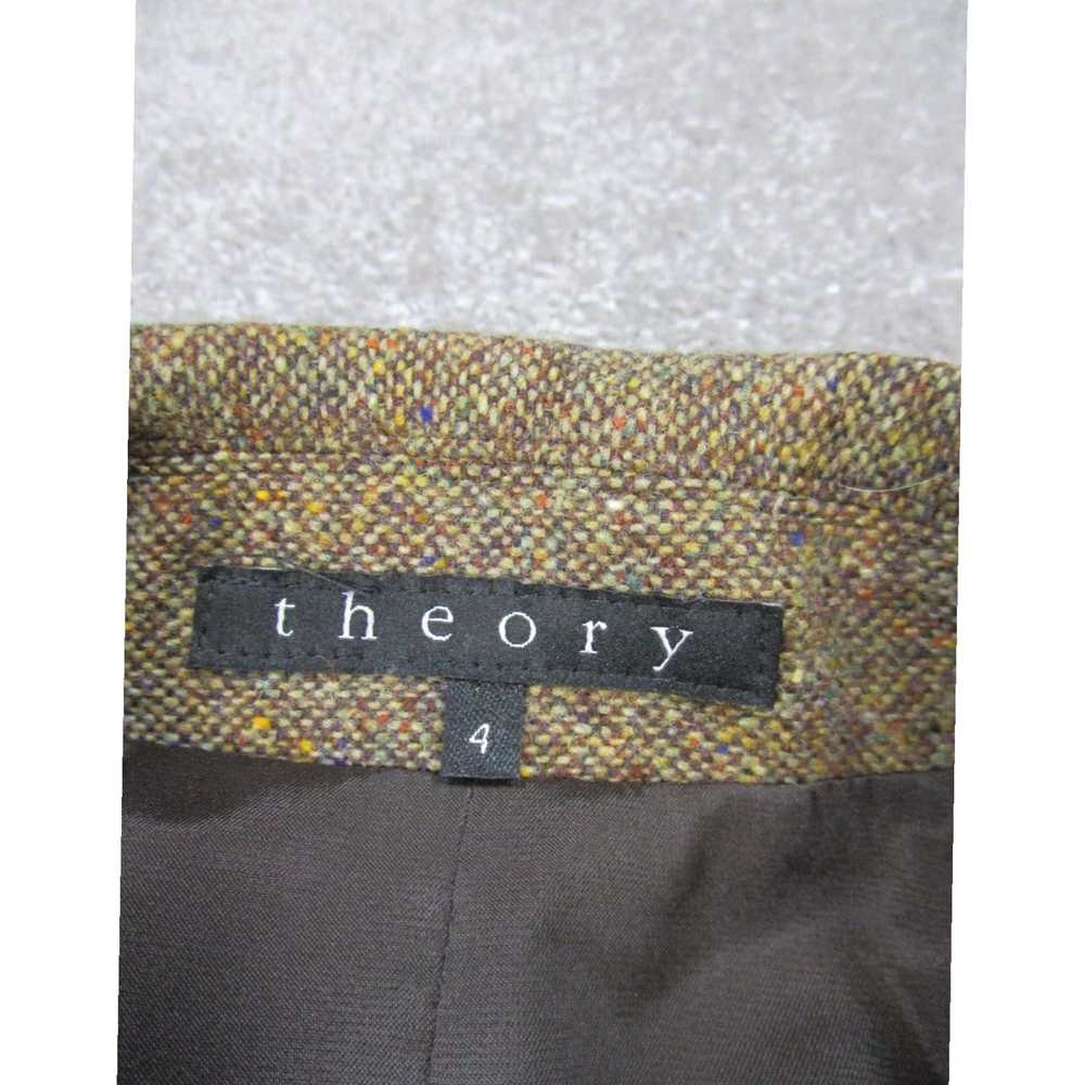 Theory Brown Wool Blend Fashion Jacket for Women … - image 7