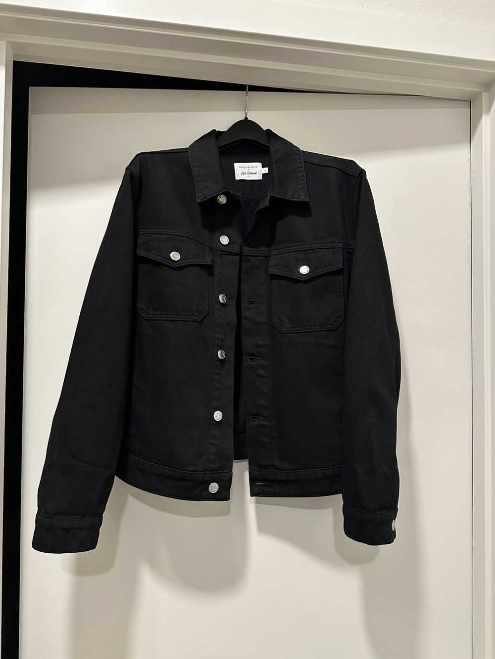 Maison Kitsune Black Café Kitsune Denim Jacket - image 1