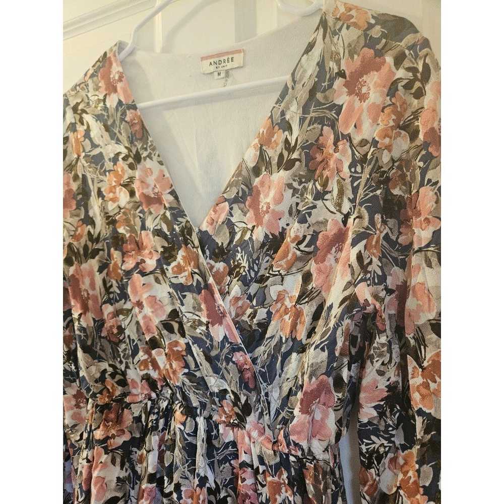 Floral Dress Size Medium Andree by Unit - image 4