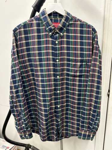 Supreme Supreme Plaid Button-down Shirt Size Large