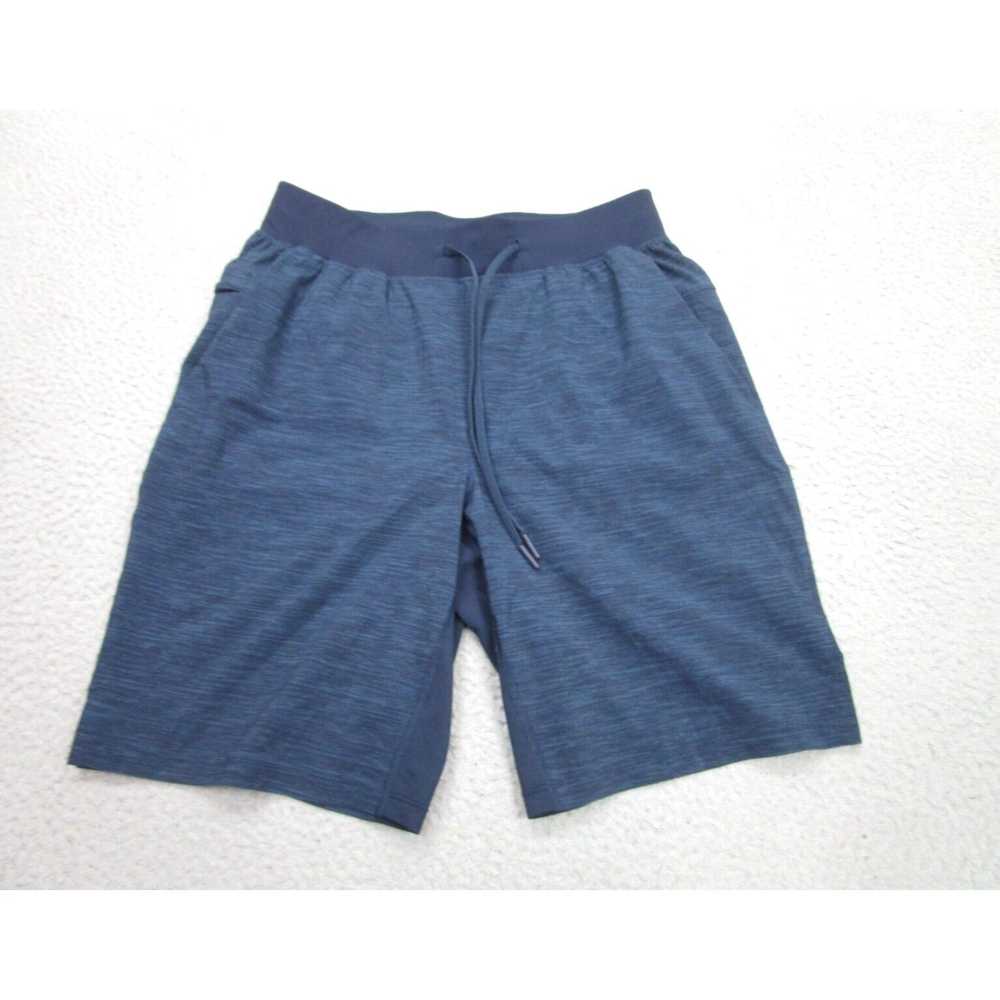 Lululemon Mens Blue Lined Gym Run THE Short T H E… - image 1