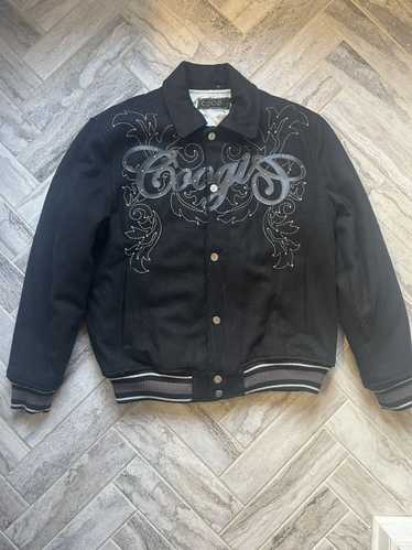 Coogi mens black jacket Gem