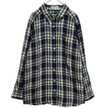 Simplicité / SIMPLICITE Long Sleeve M Shirt Check… - image 1