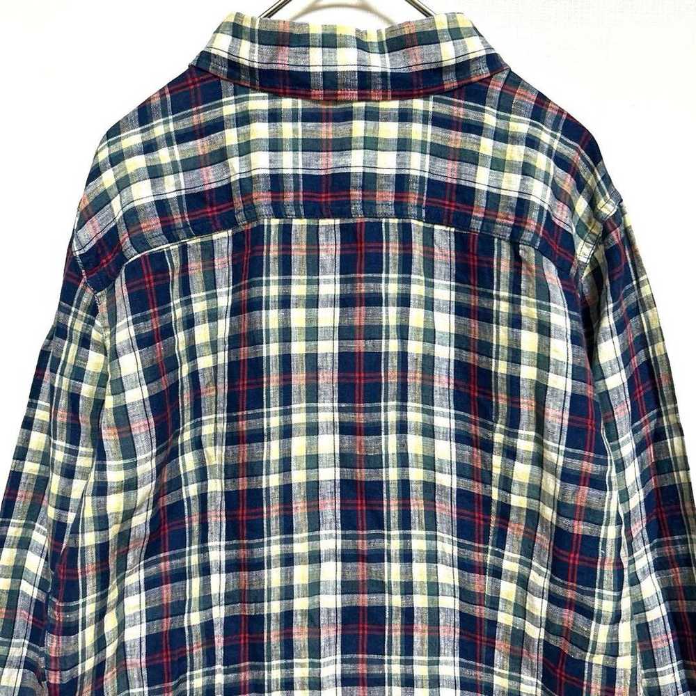 Simplicité / SIMPLICITE Long Sleeve M Shirt Check… - image 8