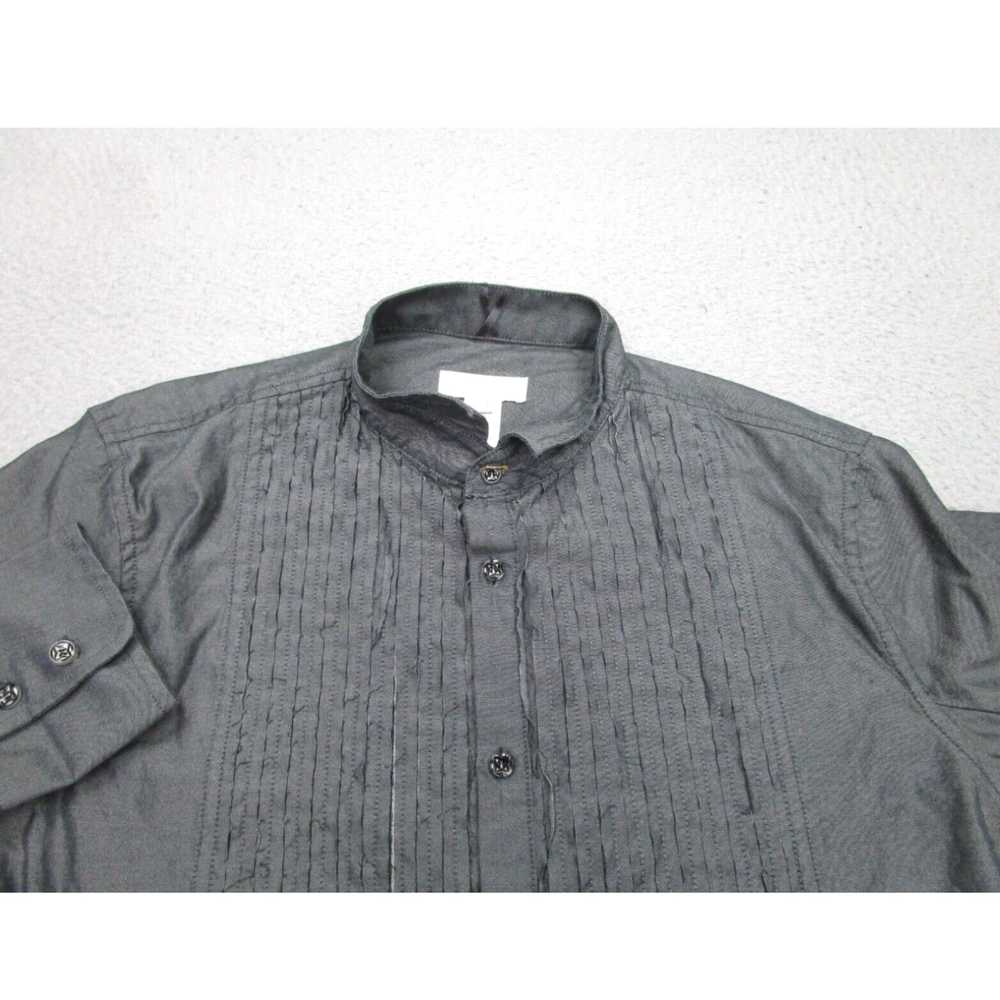 Diesel Diesel Shirt Mens L Gray Slim Button Long … - image 3