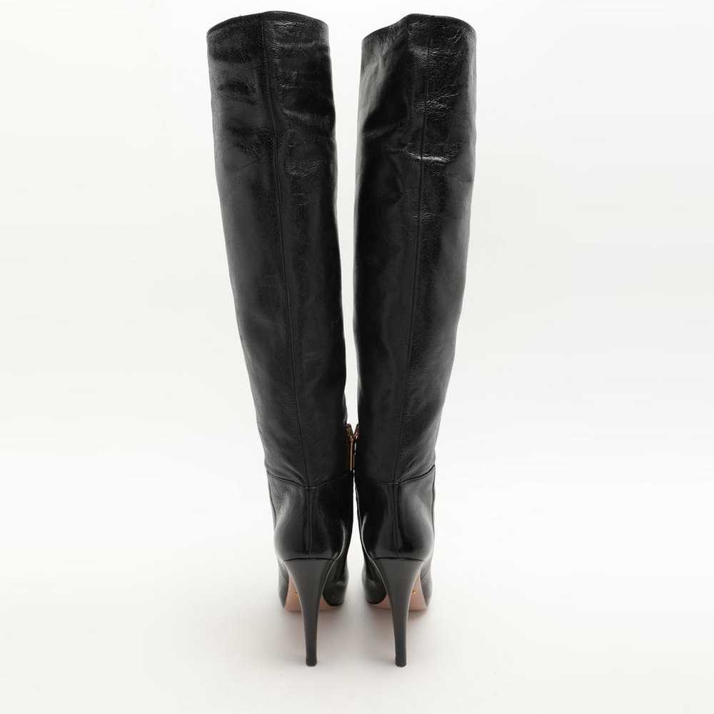 Prada Leather boots - image 4