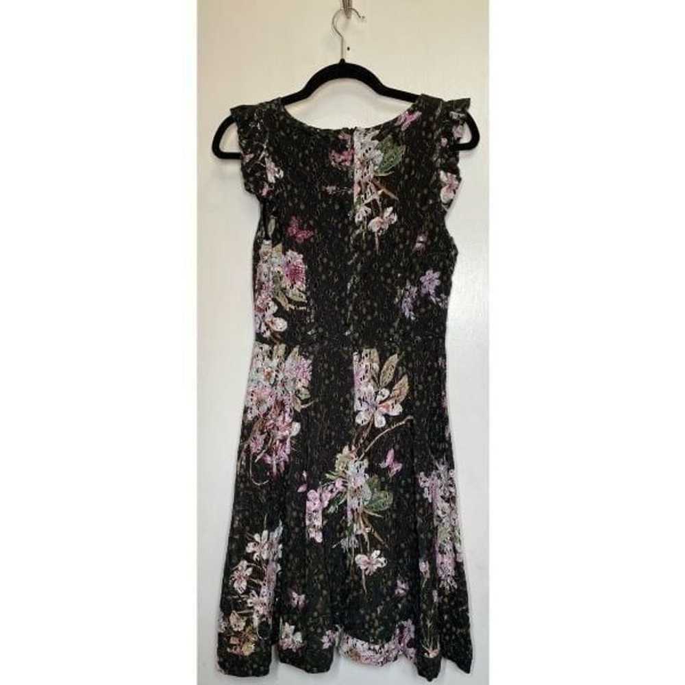 eri + ali Anthropologie Mevaeh Floral Black Lace … - image 10