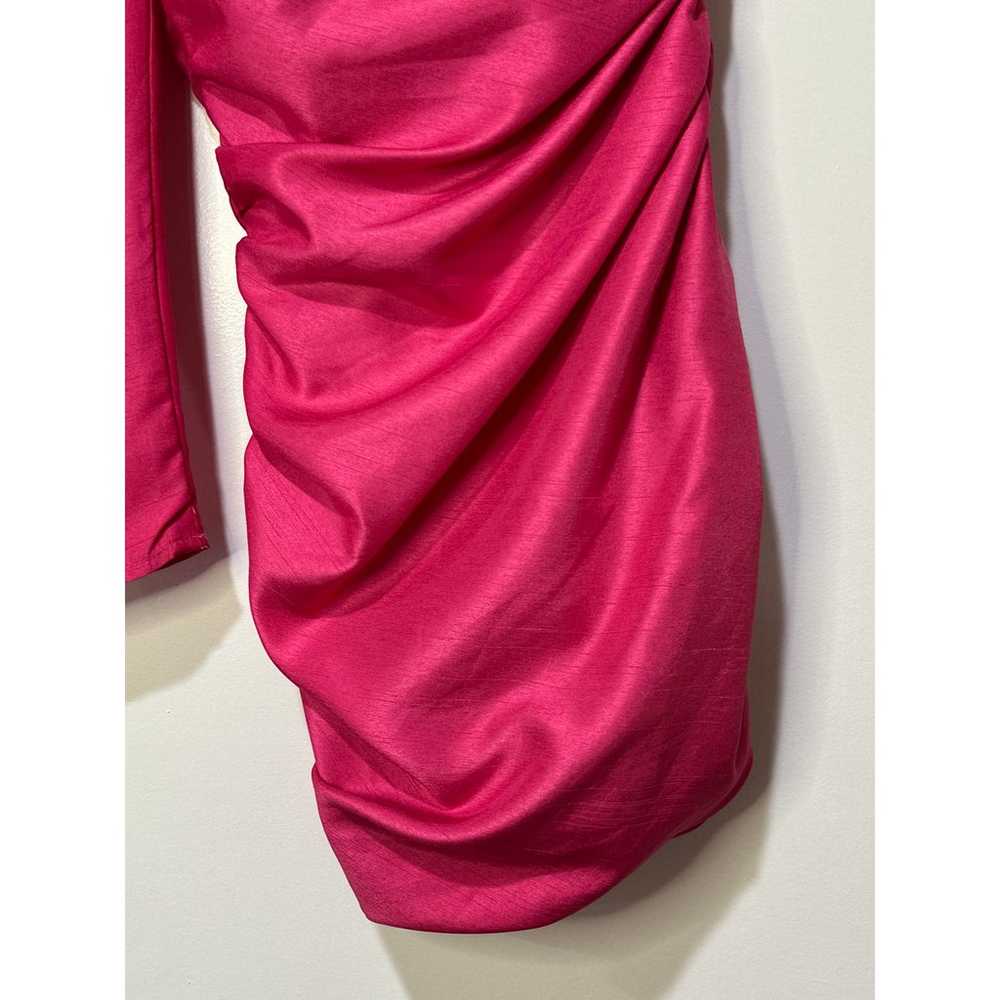 Wilfred by Aritzia Hot Pink One Shoulder Ruched M… - image 12